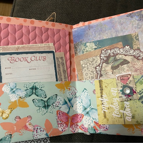 Colorful Abstract Patterned ephemera folio - Picture 7 of 7